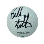 Bubba Watson Signed Personal Used Golf Ball - 2010 Deutsche Bank JSA#L29743