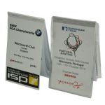 European Tour Yardage Guides