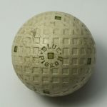 Blue Pigeon Mesh Vintage Golf Ball