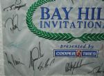 Tiger, Phil, Arnie, Plus Many Others Signed Bay Hill Embroidered Flag JSA #X65495