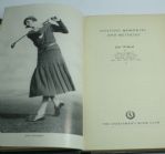 'Golf Memories and Methods' by Joyce Wethered