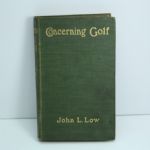 'Concerning Golf' by John L. Low
