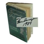 Gene Sarazen Signed Book Thirty Years of Championship Golf by Gene Sarazen JSA COA