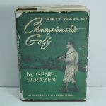 Gene Sarazen Signed Book 'Thirty Years of Championship Golf by Gene Sarazen JSA COA