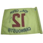 Tom Watson Signed 1975 Carnoustie Flag - 12th Hole JSA COA