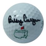 Billy Casper Signed Masters Logo Golf Ball JSA COA