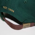 Augusta National Members Circle Patch Green Hat with Brown Bill