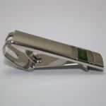 Masters Undated Silver Money Clip with Green