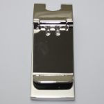 Masters Undated Silver Money Clip with Green