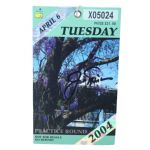 Jack Nicklaus Signed 2004 Masters Practice Round Ticket - Has Crease JSA COA