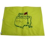 Rory McIlroy Signed 2011 Masters Embroidered Flag JSA COA