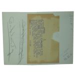 1937 US Open Original Sam Snead 10th Tee Final Round Photo