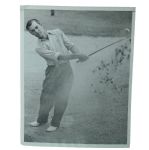1945 Ben Hogan Original Photo - at Tam OShanter - Great Detail