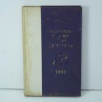 1933 United States Seniors Golf Association Year Book