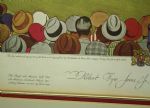 Bobby Jones Signed 1930 Currier & Ives British Open @ St. Andrews - RARE! PSA #W06405