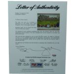 Bobby Jones Signed 1930 Currier & Ives British Open @ St. Andrews - RARE! PSA #W06405
