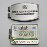 2008 Contestant At&T Classic Money Clip and The Cap Cana Money Clip