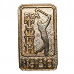 1986 PGA Tour Members 10K Pin