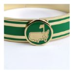 Augusta National Ladies Gold and Green Bracelet