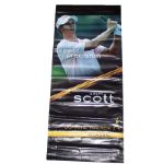 Adam Scott 2007 Johnnie Walker Banner - Blue Canyon CC Phuket