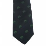 Robert Talbott Pebble Beach Designed Navy with Green Neck Tie