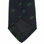 Robert Talbott Pebble Beach Designed Navy with Green Neck Tie