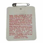 1987 Ryder Cup Patron Badge #21828-Muirfield Village-Captains Jacklin vs Nicklaus
