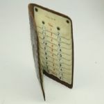 Unique and Rare Leather Golf Score Counter From Lillywhites - Piccadilly Circus - 1901