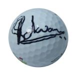 Charl Schwartzel Signed Masters Logo Golf Ball JSA COA