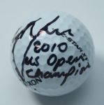 Graeme McDowell Signed Golf Ball with Open Champ Inscription JSA COA