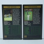 Tom Watson Signed GSV 1977 and 1981 Golf Cards JSA COA