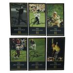 Jack Nicklaus Signed 1963, 65, 66, 72, 75, and 86 GSV Golf Card JSA COA