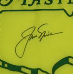 Jack Nicklaus Signed 2005 Masters Embroidered Flag JSA COA