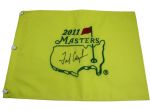 Fred Couples Signed 2011 Masters Embroidered Flag JSA COA