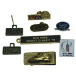 Jack Flecks Miscellaneaous 8 Golf Pins and Clips