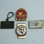 Jack Flecks Assortment of 4 Contestant Money Clips and Others
