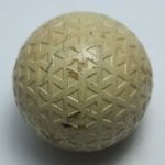 Spalding Vintage Mesh Golf Ball - Blue