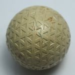 Spalding Vintage Mesh Golf Ball - Blue