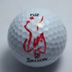 Fuzzy Zoeller Signed Personal Fuz Golf Ball JSA COA