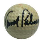 Arnold Palmer Signed Personal Logo Golf Ball JSA COA