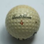 Arnold Palmer Signed Personal Logo Golf Ball JSA COA