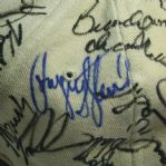 Multi-Signed Titleist Hat with Payne Stewart and Tiger Woods JSA COA