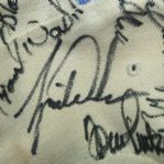 Multi-Signed Titleist Hat with Payne Stewart and Tiger Woods JSA COA