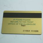Sergio Garcia's 2008 Personal Masters Credit Card