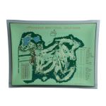 Vintage Augusta National Glass Tray/Plate