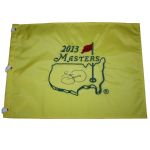 Sergio Garcia Signed 2013 Masters Embroidered Flag JSA COA