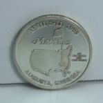 1993 Augusta National Limited Edition Masters Silver Coin w/Case - #181