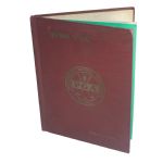 1951 Hard Cover PGA Ryder Cup Program