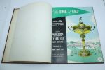 1951 Hard Cover PGA Ryder Cup Program