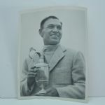 Ben Hogan Trophy Wire Photo - 7/12/1953